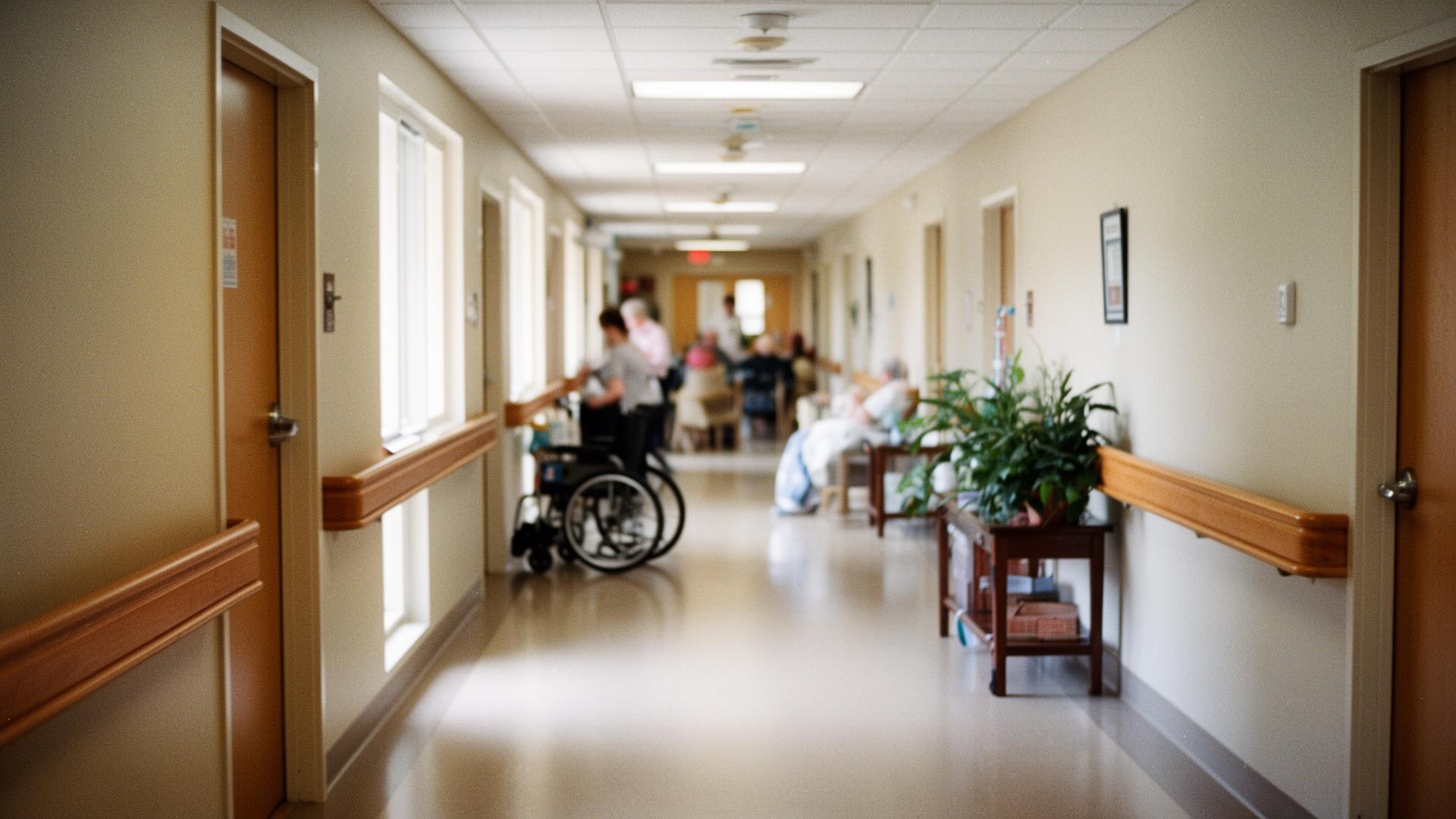 A modern skilled nursing facility interior